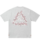 Camiseta Palace x Evisu Heavy Wash Cinza Mescla (Grey Marl)