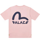 Camiseta Palace x Evisu Seagull Rosa (Pink Nectar)
