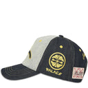 Boné Snapback Palace x Evisu Azul Marinho (Reverse Indigo)