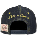 Boné Snapback Palace x Evisu Azul Marinho (Reverse Indigo)
