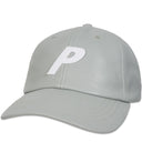 Boné 6-Panel Palace P de Couro Sintético Cinza