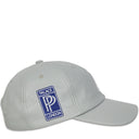 Boné 6-Panel Palace P de Couro Sintético Cinza