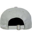 Boné 6-Panel Palace P de Couro Sintético Cinza