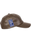 Boné 6-Panel Palace P de Couro Sintético Marrom (Fox)