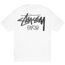 Camiseta Stussy Stock Paris Branca Branco