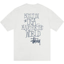 Camiseta Stussy Camiseta Stüssy Built In USA Off-White (Natural)