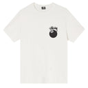 Camiseta Stussy Camiseta Stüssy 8 Ball Off-White (Natural) Branco