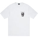 Camiseta Stussy Camiseta Stüssy Dog Crown Branca Branco