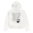 Agasalho Moletom com Zíper Stussy Long Haul Off-White Branco