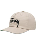 Boné Stussy Big Stock Mid Depth Bege