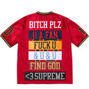 Camiseta Jersey Supreme Find God Vermelha Vermelho