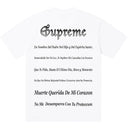 Camiseta Supreme Grim Reaper Branca Branco