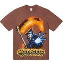 Camiseta Supreme Grim Reaper Marrom