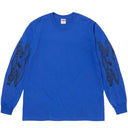 Camiseta Supreme x Antihero Eagle Manga Longa Azul Royal