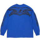 Camiseta Supreme x Antihero Eagle Manga Longa Azul Royal