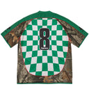 Camiseta Jersey Supreme Checkerboard Camuflada (Realtree Hardwoods) Verde