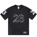 Camiseta Jersey Supreme x Jordan Warm Up Preta Preto