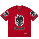 Camiseta Jersey Supreme x Spitfire Vermelha Vermelho