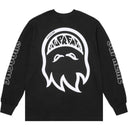 Camiseta Supreme x Spitfire Manga Longa Preta Preto