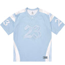 Camiseta Jersey Supreme x Jordan Warm Up Azul Claro