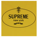Camiseta Supreme Crest Amarela Amarelo