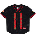 Camiseta Jersey Supreme x Homerun Baseball Preta Preto
