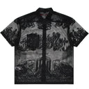 Camisa de Renda Supreme Last Supper Preta Preto