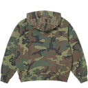 Agasalho Moletom Supreme Overdyed Studded Camuflado (Woodland) Verde