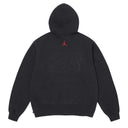 Agasalho Moletom Supreme x Jordan Com Capuz e Zíper Preto