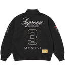 Agasalho Moletom Supreme x La Martina x Jacob & Co Com Zíper Preto