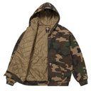 Agasalho Moletom com Zíper Supreme x Dickies Camuflado (Woodland) Verde