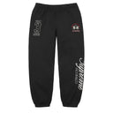 Calça de Moletom Supreme x La Martina x Jacob & Co Preta Preto