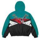 Jaqueta Supreme x MM6 Maison Margiela Split Stadium Preta Preto