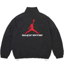 Jaqueta Supreme x Jordan Track Preta Preto