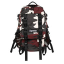 Bolsa Mochila Supreme Camuflada Vermelha (Red Camo) Vermelho