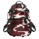 Bolsa Mochila Supreme Camuflada Vermelha (Red Camo) Vermelho
