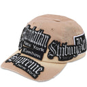Boné Supreme City Patches 6-Panel Bege