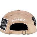 Boné Supreme City Patches 6-Panel Bege