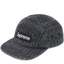 Boné Jeans Supreme Stitched Old English Camp Preto