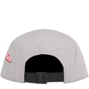 Boné Supreme Side Zip Camp Cinza