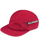 Boné Supreme Side Zip Camp Vermelho