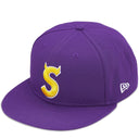 Boné Supreme Devil's Logo New Era 59FIFTY Roxo