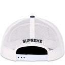 Boné 5-Panel Supreme Western Bordado Mesh Back Azul Marinho
