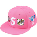 Boné Supreme Mascots S Logo New Era Rosa