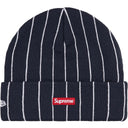 Boné Gorro Supreme New Era Devil's Logo Listrado (Stripe) Preto