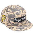 Boné Supreme x MLB Box Logo New Era Camuflado (Pittsburgh Pirates) Bege