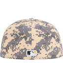 Boné Supreme x MLB Box Logo New Era Camuflado (Pittsburgh Pirates) Bege