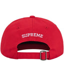 Boné Supreme Splatter 6 Panel Vermelho