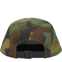 Boné Supreme Jacquard Logos Denim Camp Camuflado (Woodland) Verde