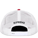 Boné 5-Panel Supreme Western Bordado Mesh Back Vermelho